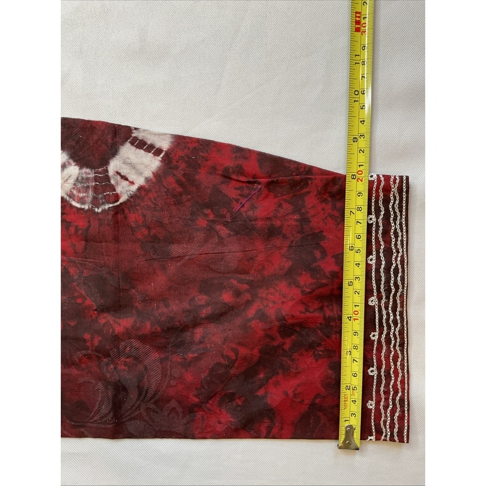 African Batik‎ Tie Dye 2 Pierce Set Top Drawstring Pants One Size Cotton - Picture 9 of 9